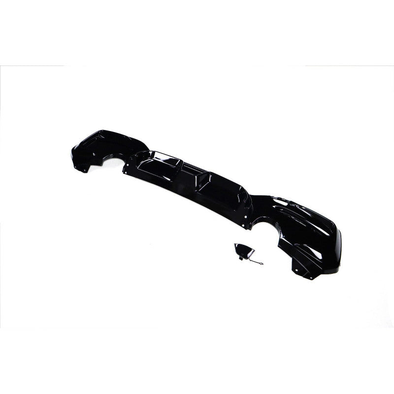 Rear Diffuser Abs Clubsport Gloss Black Suitable For BMW 1 Series F20 F21 Lci 15-19