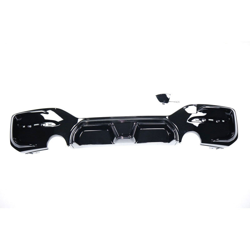 Rear Diffuser Abs Clubsport Gloss Black Suitable For BMW 1 Series F20 F21 Lci 15-19