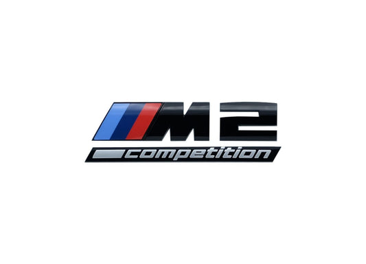 Original M2 COMPETITION logo badge black
