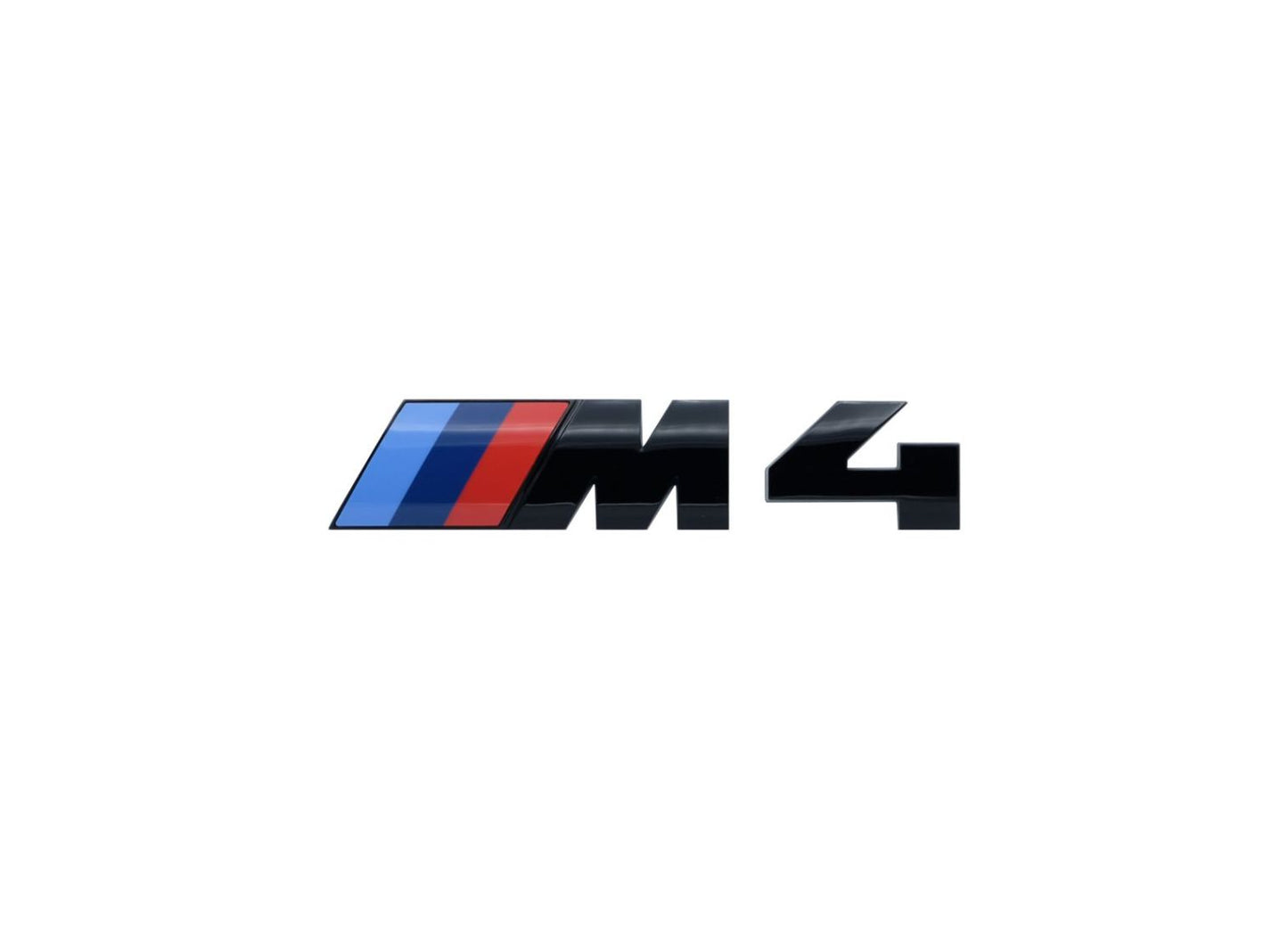 Original M4 logo badge black
