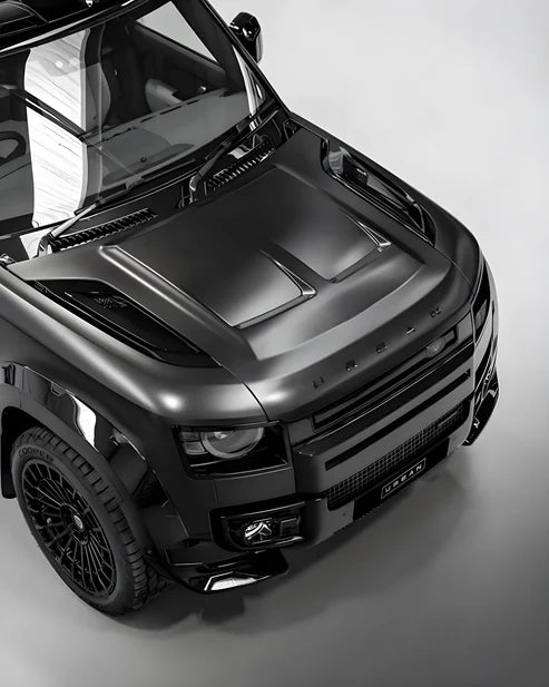Defender L663 90/110/130 Svr Style Vented Carbon Fibre Bonnet