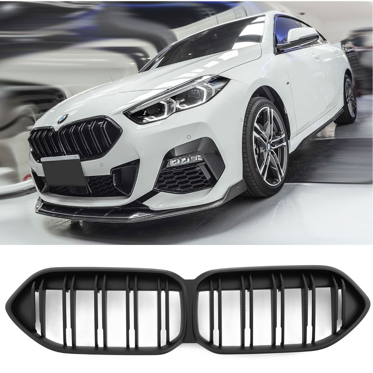 Grille MATT BLACK voor BMW 2 Serie F44 Gran Coupe | 2020-2026