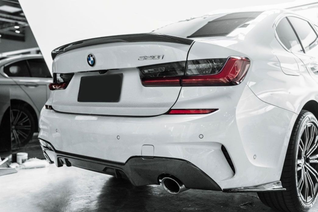 Rear spoiler GLOSS BLACK geschikt voor BMW 3 Serie G20 Limousine | 2019-2026