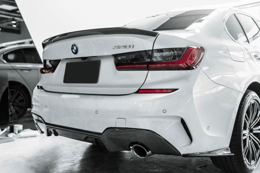 Rear spoiler GLOSS BLACK geschikt voor BMW 3 Serie G20 Limousine | 2019-2026