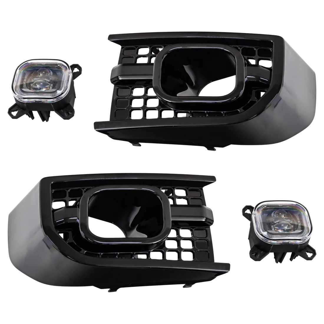 Defender L663 90/110/130 Urban Front Drl Intakes With Nolden Drl's