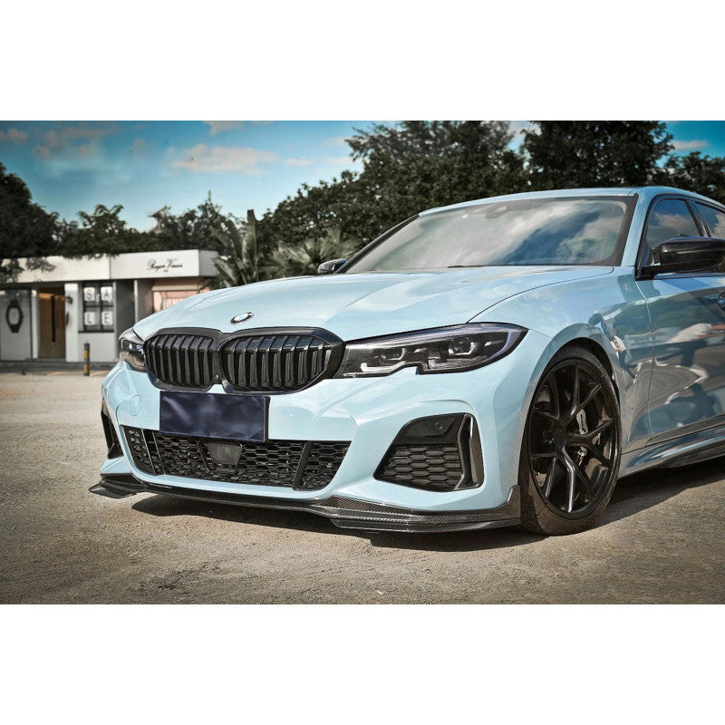 Front Lip Spoiler Carbon Fits BMW 3 Series G20 G21