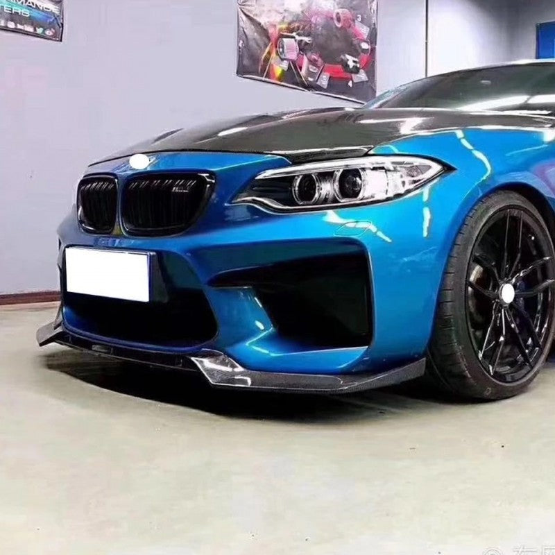 Front Lip V1 Carbon fits BMW M2 F87