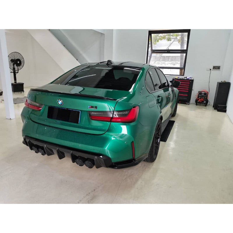 Rear Splitter Attachment Flaps Rear Standard Full Carbon Suitable For BMW M3 G80 G81
