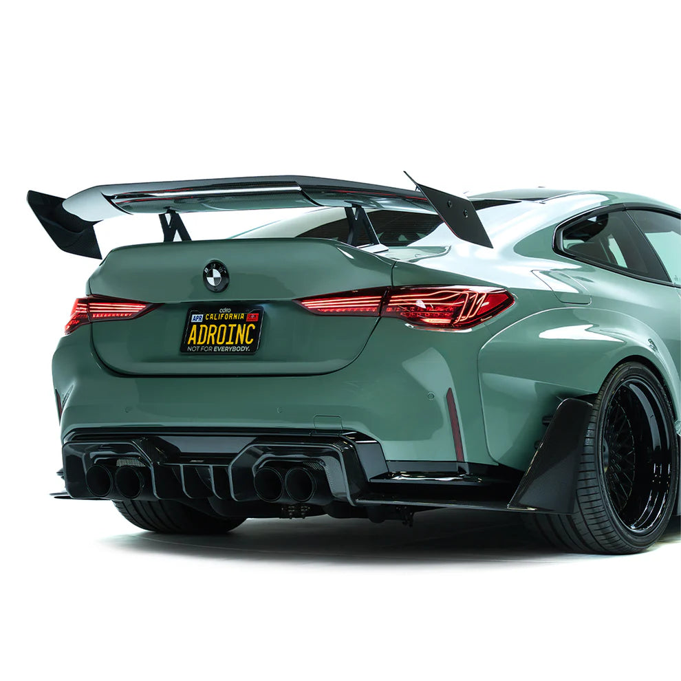 ADRO BMW G80 M3 AT-R3 Swan Neck Wing Flat
