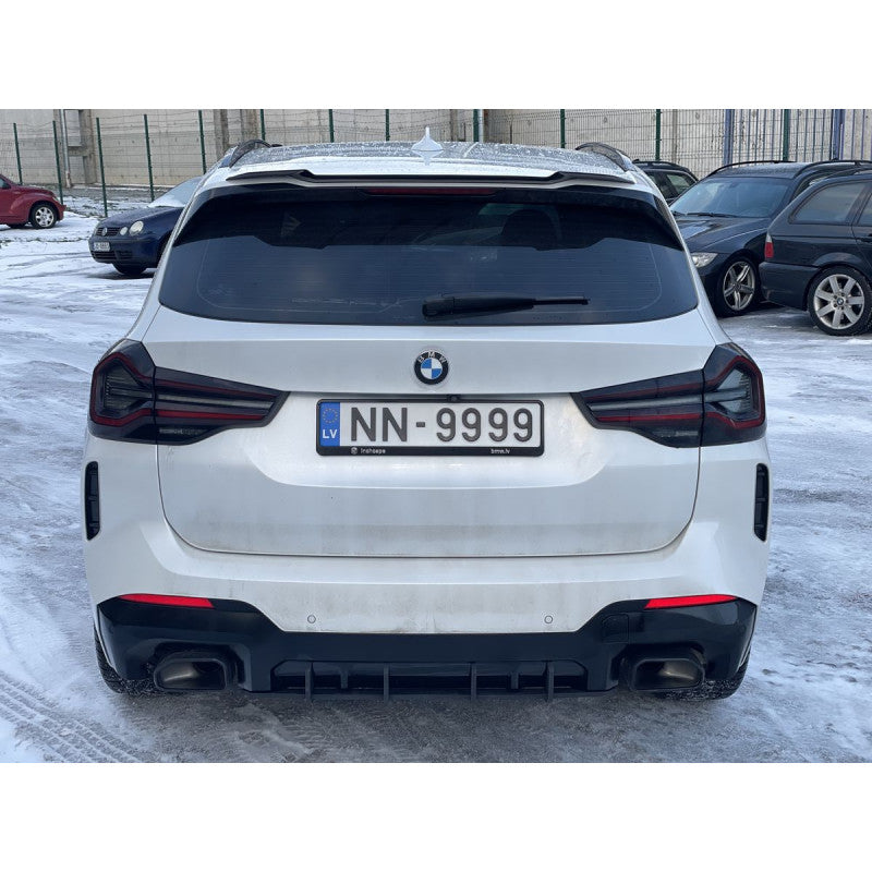 Dakspoiler ABS Gloss Black suitable for BMW X3 G01