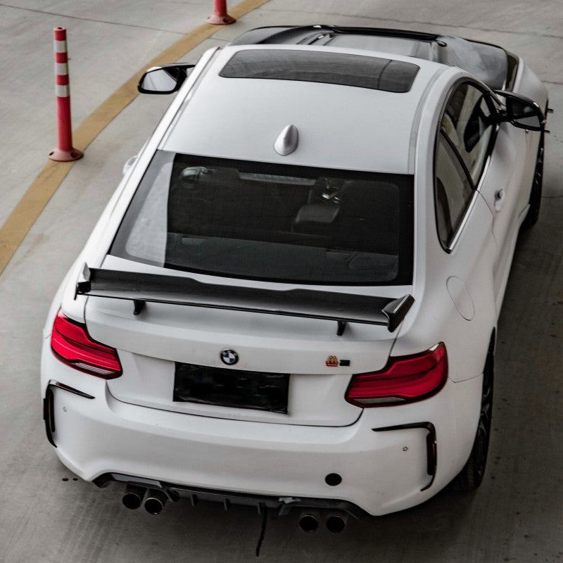 Rear Wing Spoiler Wing M Performance style Full Carbon Suitable For BMW M2 F87 M3 F80 M4 F82