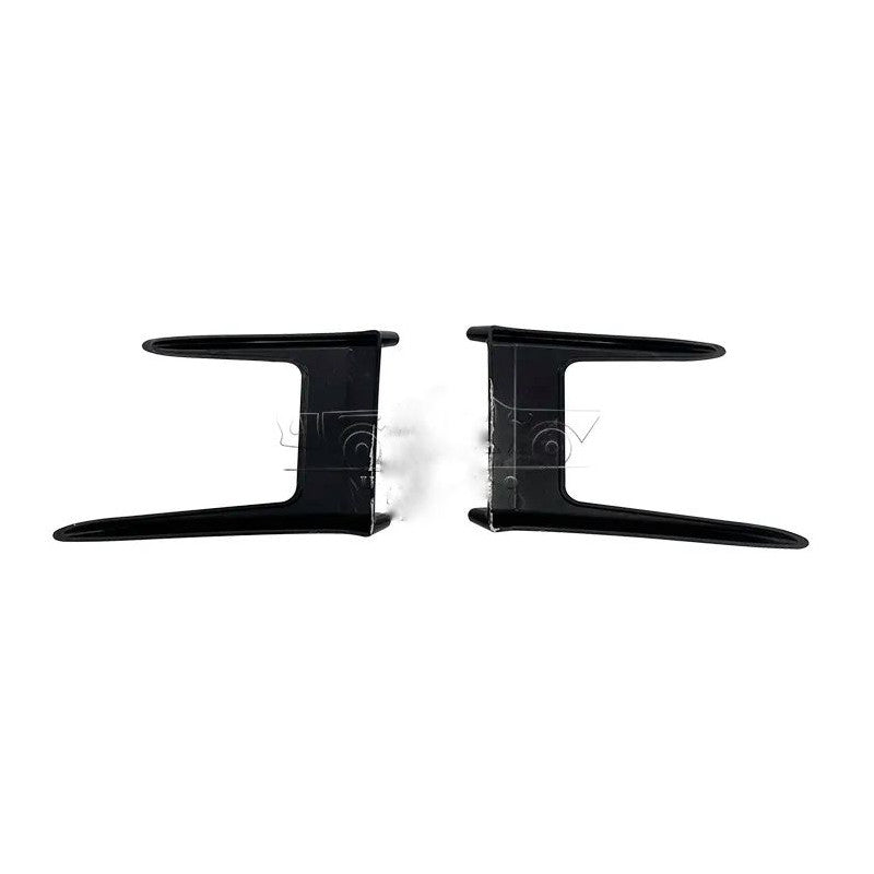 Front Flaps Canards Cover Splitter Abs Black Gloss Suitable For BMW 1 Series F40