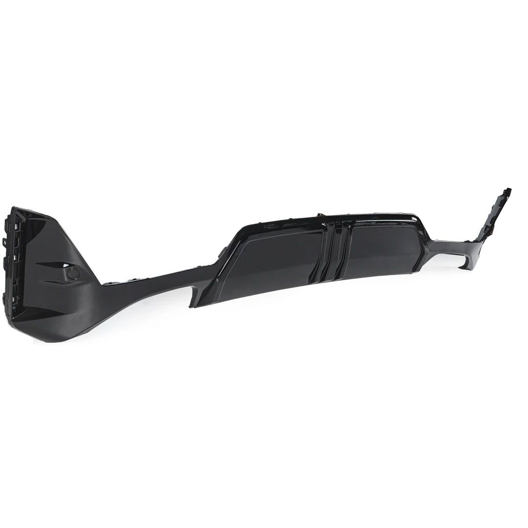 Diffuser + Uitlaatstukken BLACK voor BMW 3 Serie G20 Facelift M-Paket | 2022-2026