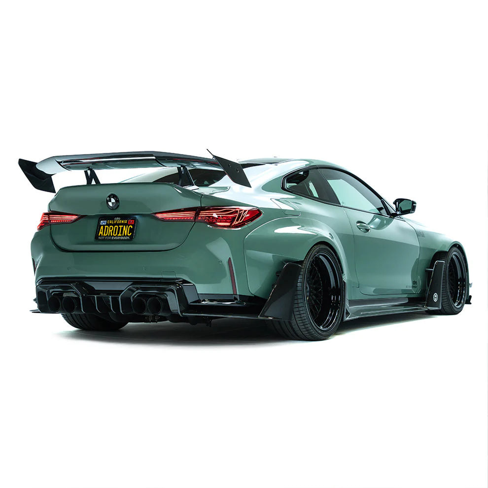 ADRO BMW G82 M4 AT-R3 Swan Neck Wing Flat