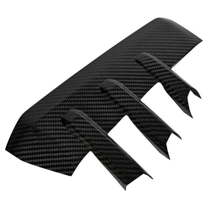 Audi RS3 8Y Hatchback / Saloon Front Bumper Intake Trims - Visual Carbon Fibre