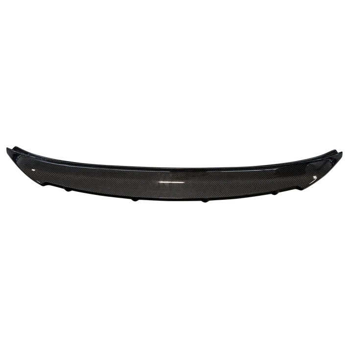 Audi RS3 8Y Saloon Rear Lip Spoiler - Visual Carbon Fibre