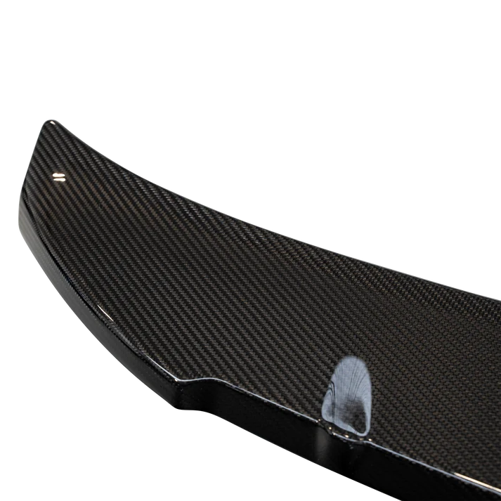 Audi RS3 8Y Saloon Rear Lip Spoiler - Visual Carbon Fibre