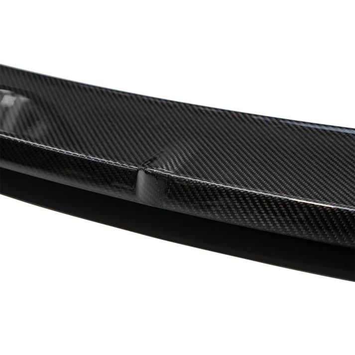 Audi RS3 8Y Saloon Rear Lip Spoiler - Visual Carbon Fibre