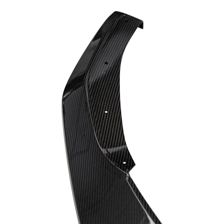 Audi RS4 B9 Front Splitter with URBAN Branding - Visual Carbon Fibre Lacquered