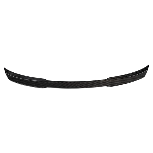 Audi RS4 B9 / B9.5 Lower Rear Lip Spoiler - Visual Carbon Fibre Lacquered