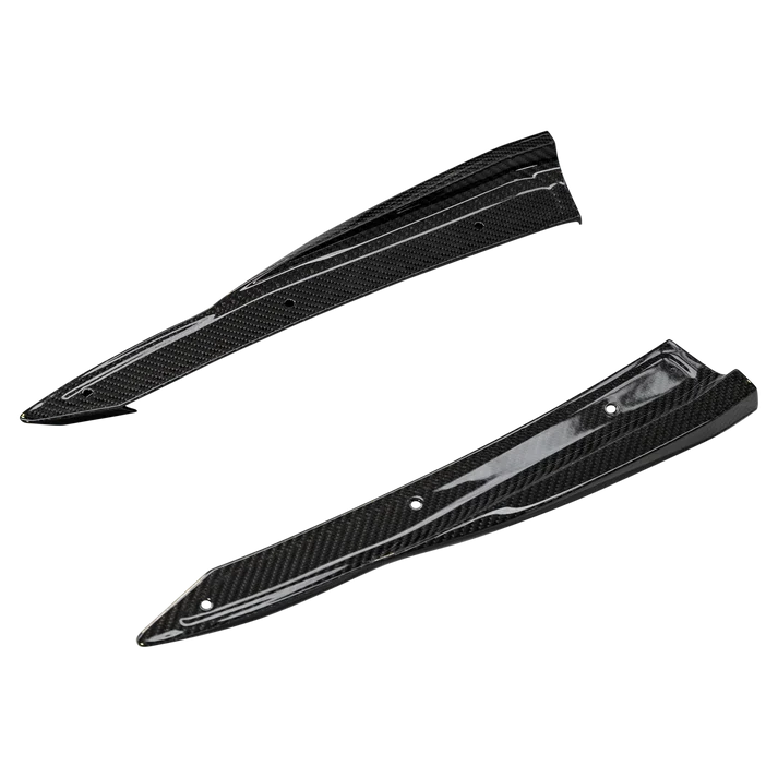 Audi RS4 B9 / B9.5 Rear Quarter Sills - Visual Carbon Fibre Lacquered