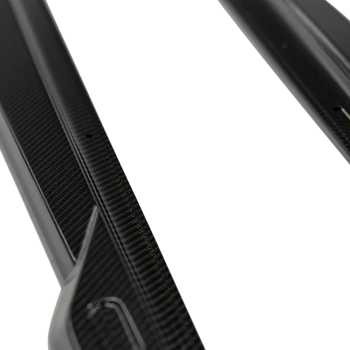 Audi RS4 B9 / B9.5 Lower Side Sills with URBAN Branding - Visual Carbon Fibre Lacquered