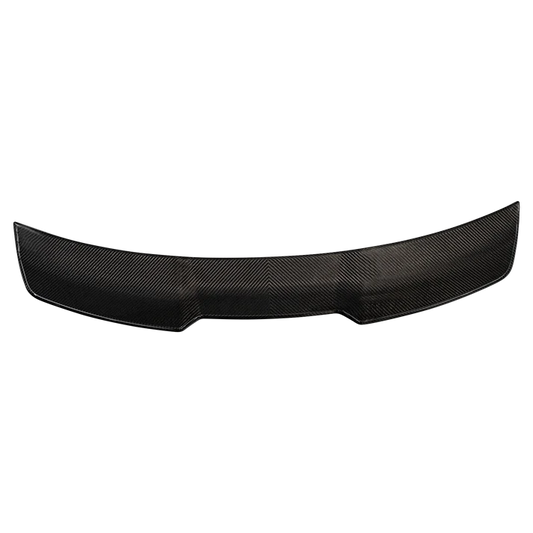 Audi RS4 B9 / B9.5 Upper Rear Lip Spoiler - Visual Carbon Fibre Lacquered