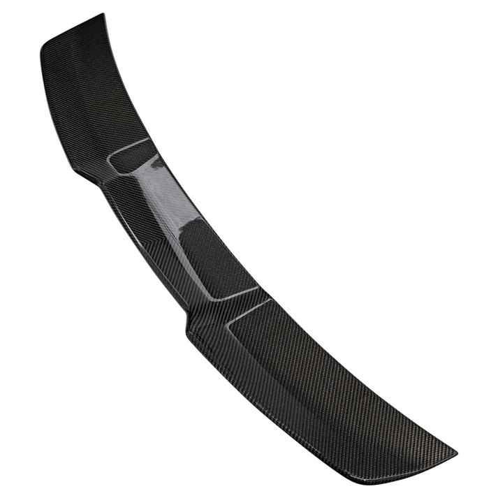 Audi RS4 B9 / B9.5 Upper Rear Lip Spoiler - Visual Carbon Fibre Lacquered