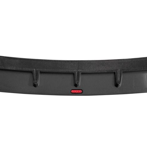 Audi C8 Rs6 / Rs7 Front Splitter With Urban Branding - Visual Carbon Fibre With Urban Emblem
