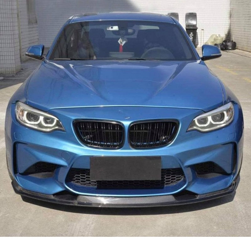 Front Lip V2 Carbon fits BMW M2 F87