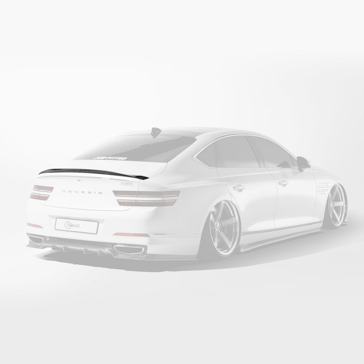 ADRO Genesis G80 RG3 Trunk Spoiler