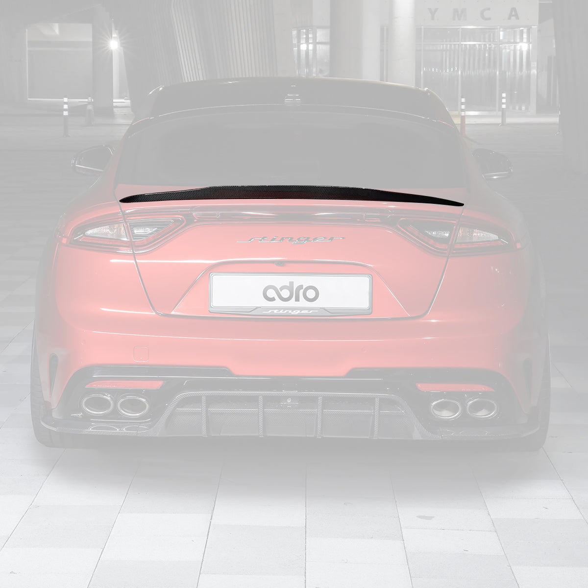 ADRO Kia Stinger Trunk Spoiler