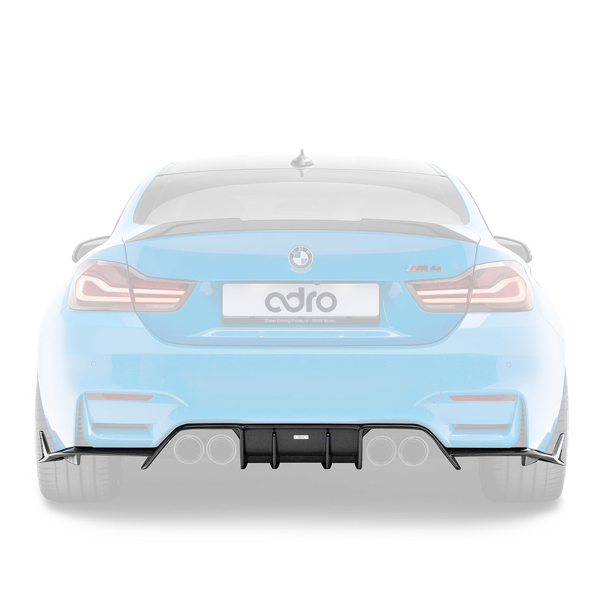 BMW F8X M3/M4 Rear Diffuser