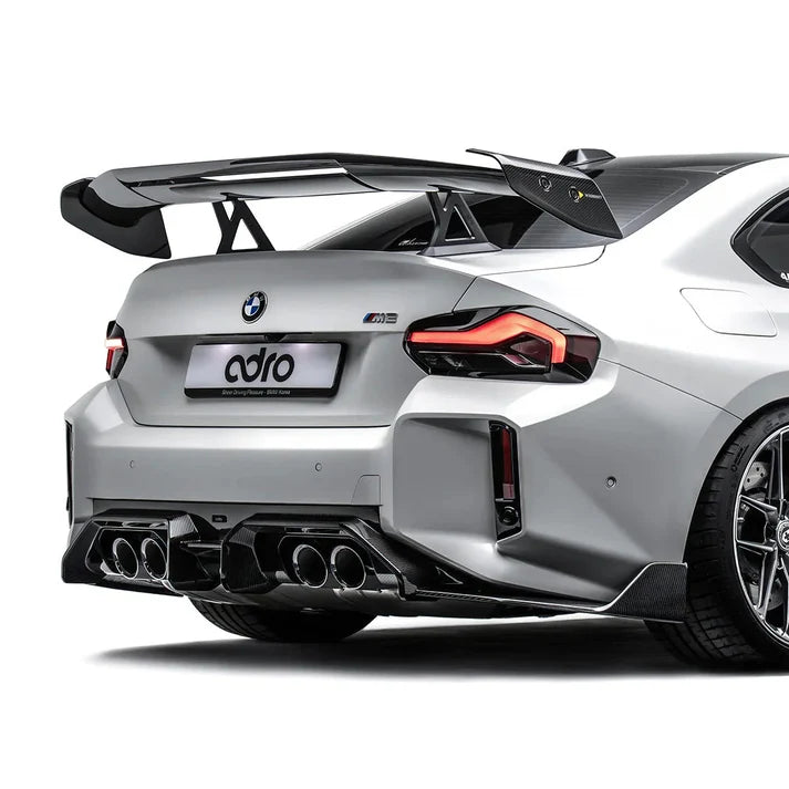 BMW G87 M2 At-r3 Swan Neck Wing Curved