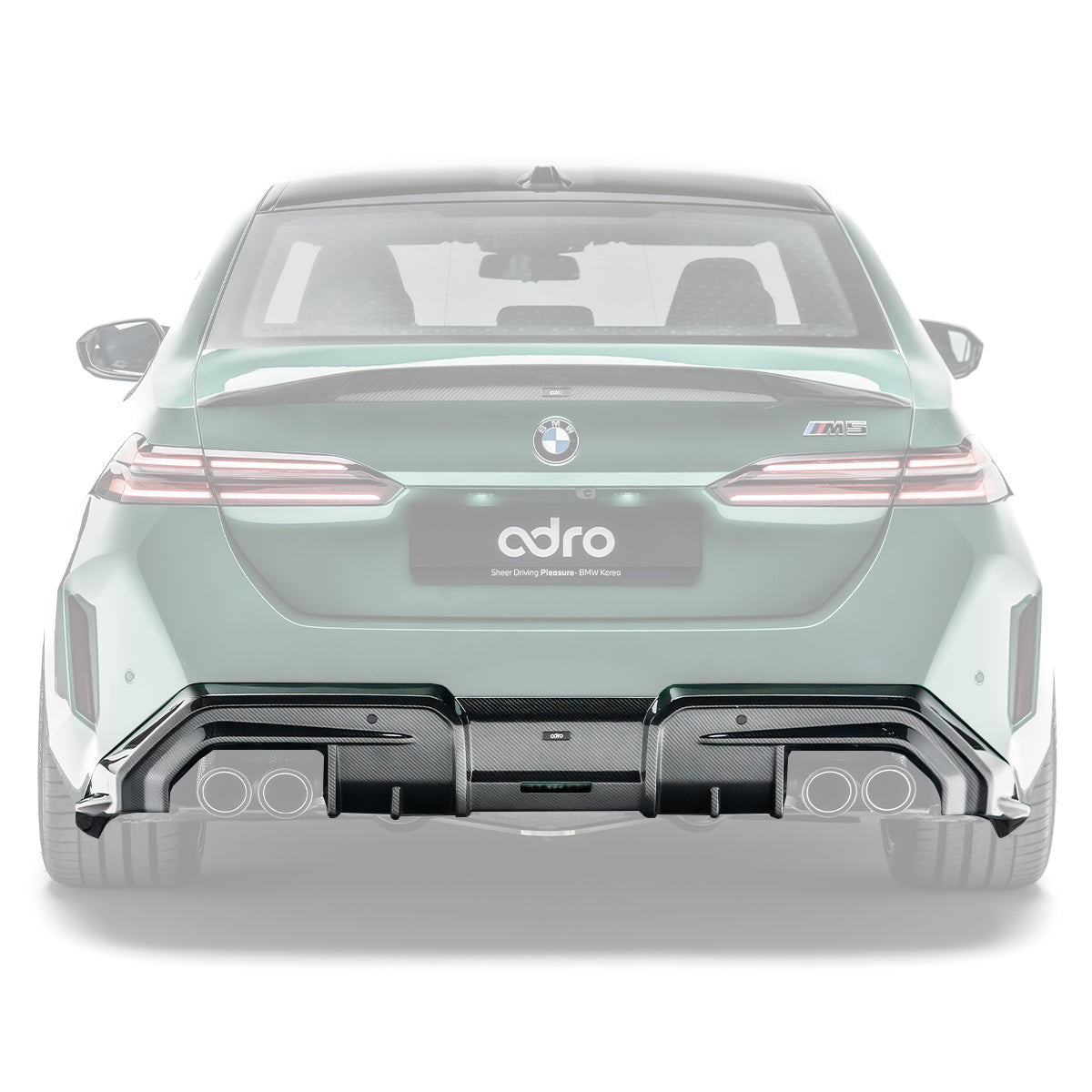 BMW G90 M5 Carbon Fiber Rear Diffuser