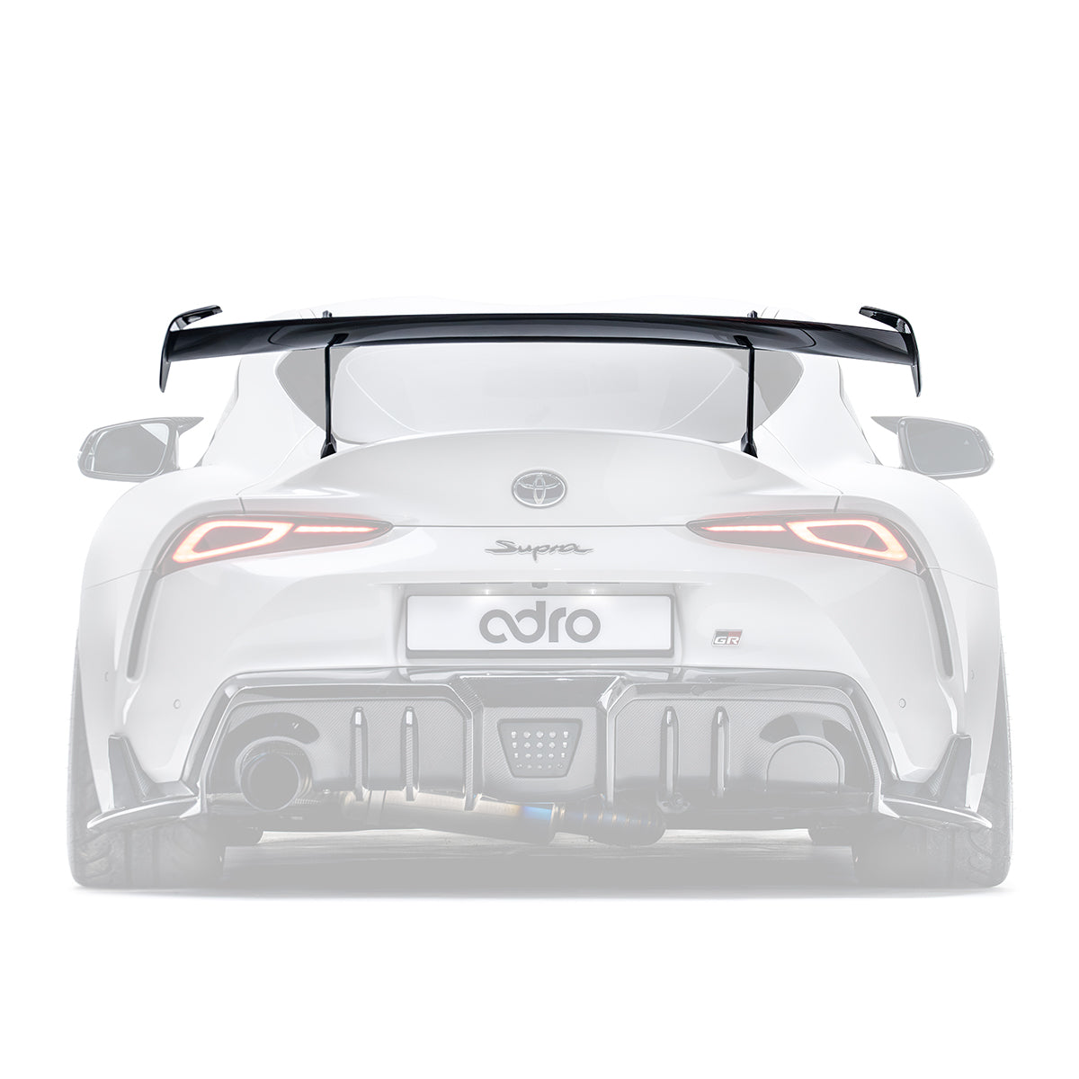ADRO Toyota GR Supra AT-R2 Swan Neck Wing