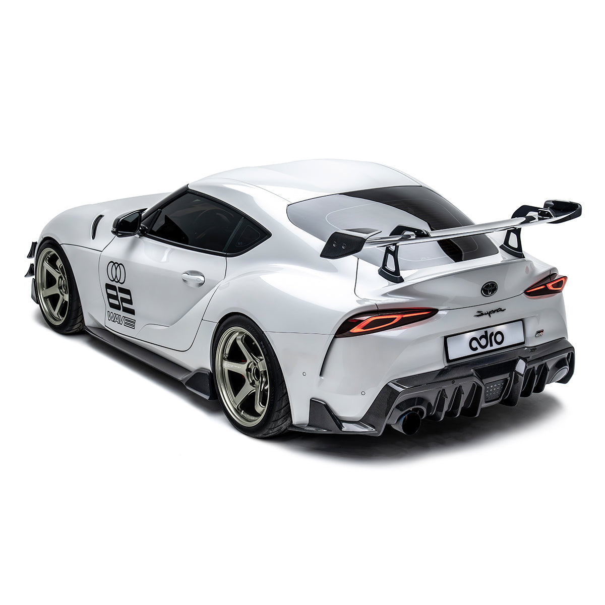 ADRO Toyota GR Supra AT-R2 Swan Neck Wing