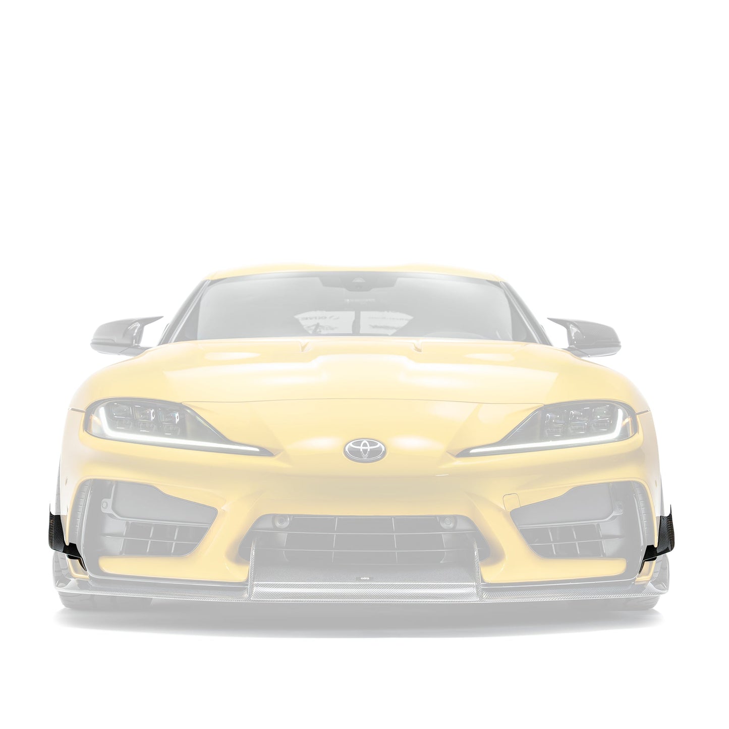 ADRO Toyota GR Supra Prepreg Canards (Adro Bumper)