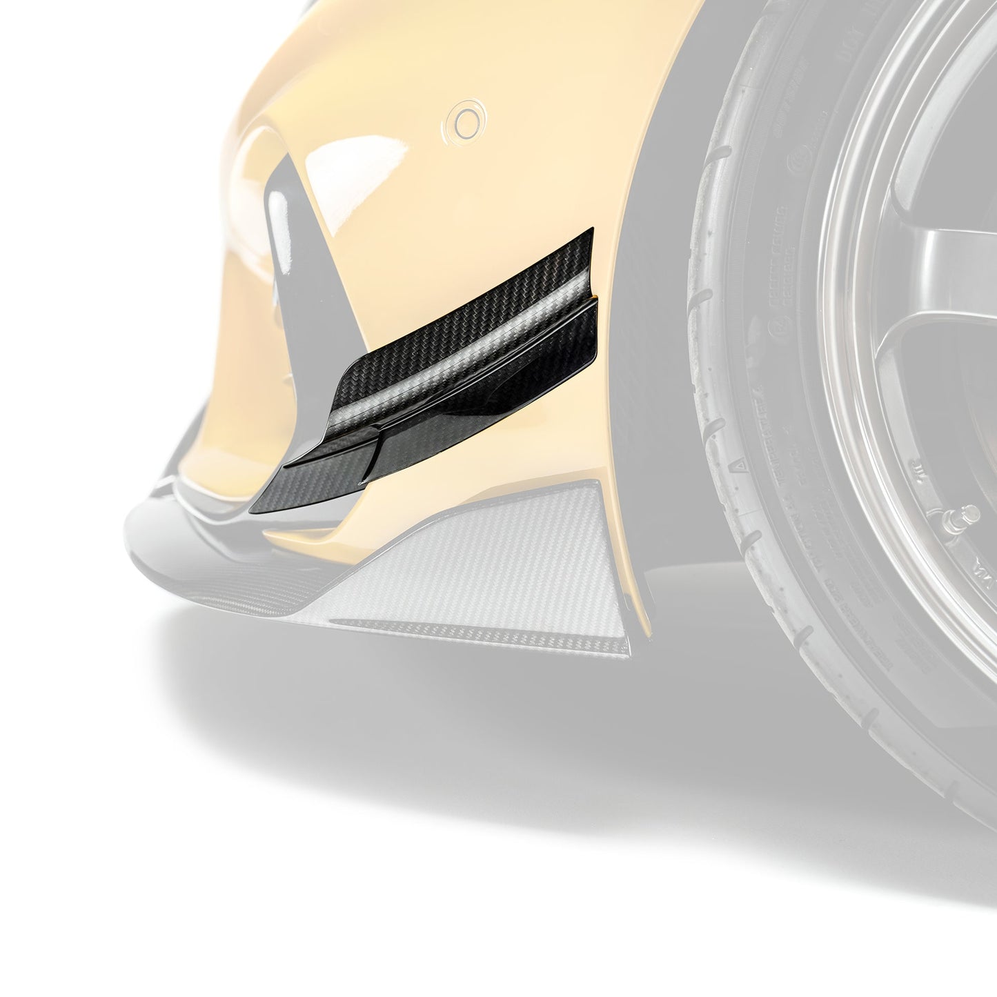 ADRO Toyota GR Supra Prepreg Canards (Adro Bumper)