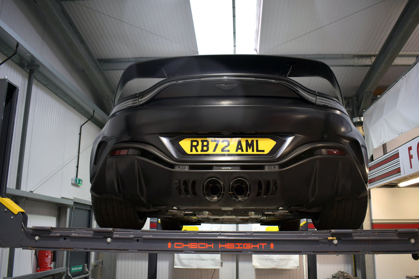 QuickSilver Aston Martin V12 Vantage Titan Sport System w/ Sound Architect