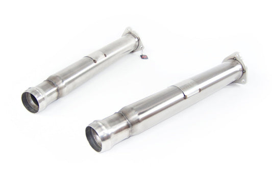 QuickSilver Aston Martin DB9 Secondary Catalyst Replacements - Pair