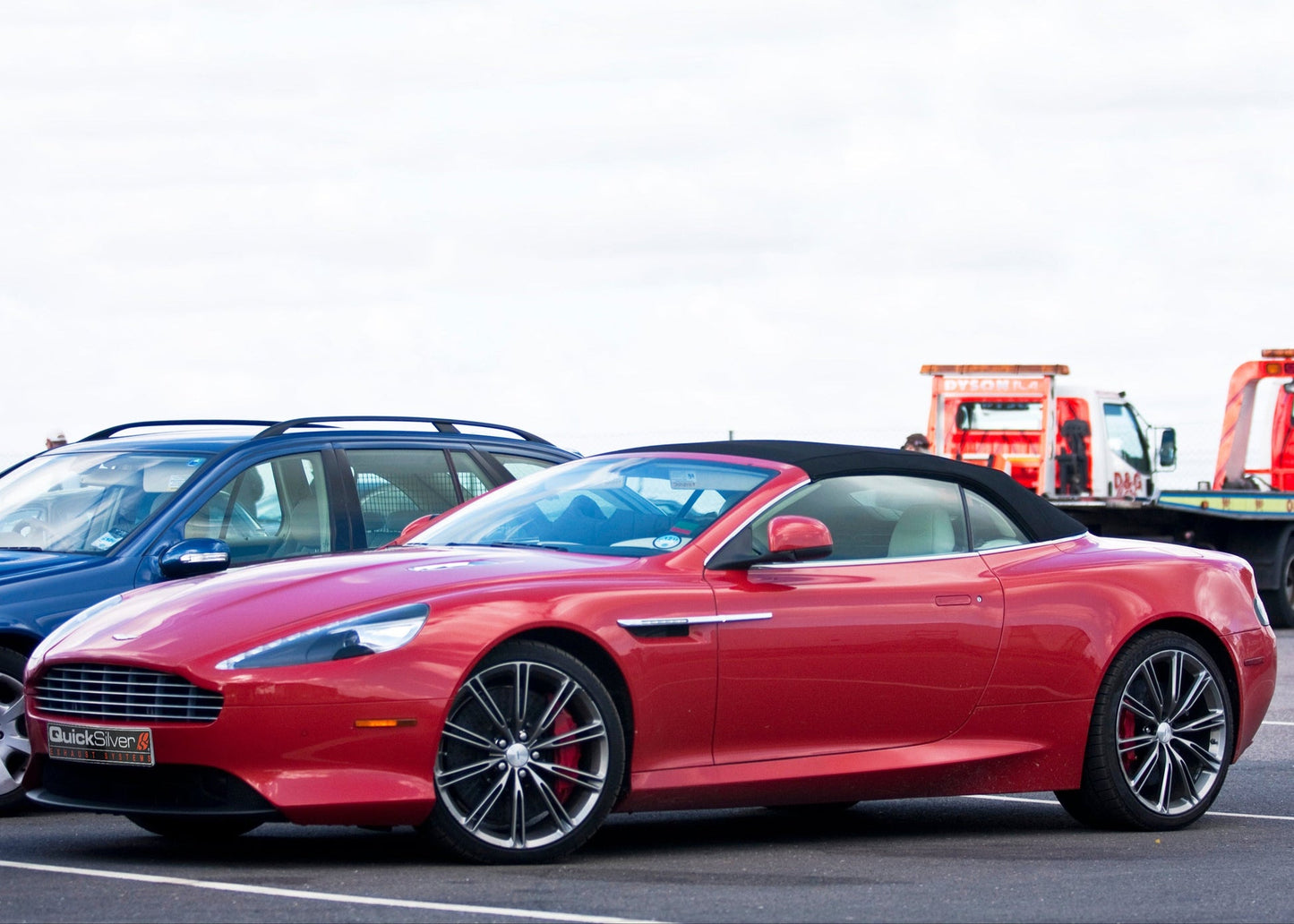 QuickSilver Aston Martin Virage Secondary Catalyst Replacements - Pair