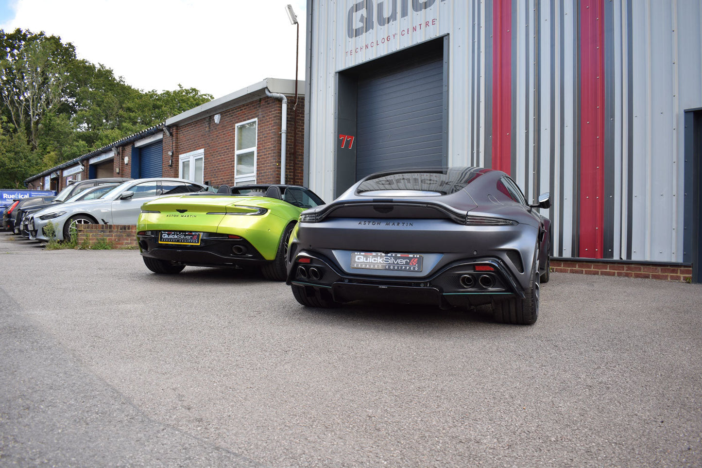 QuickSilver Aston Martin DB12 OPF/GPF Delete Pipes