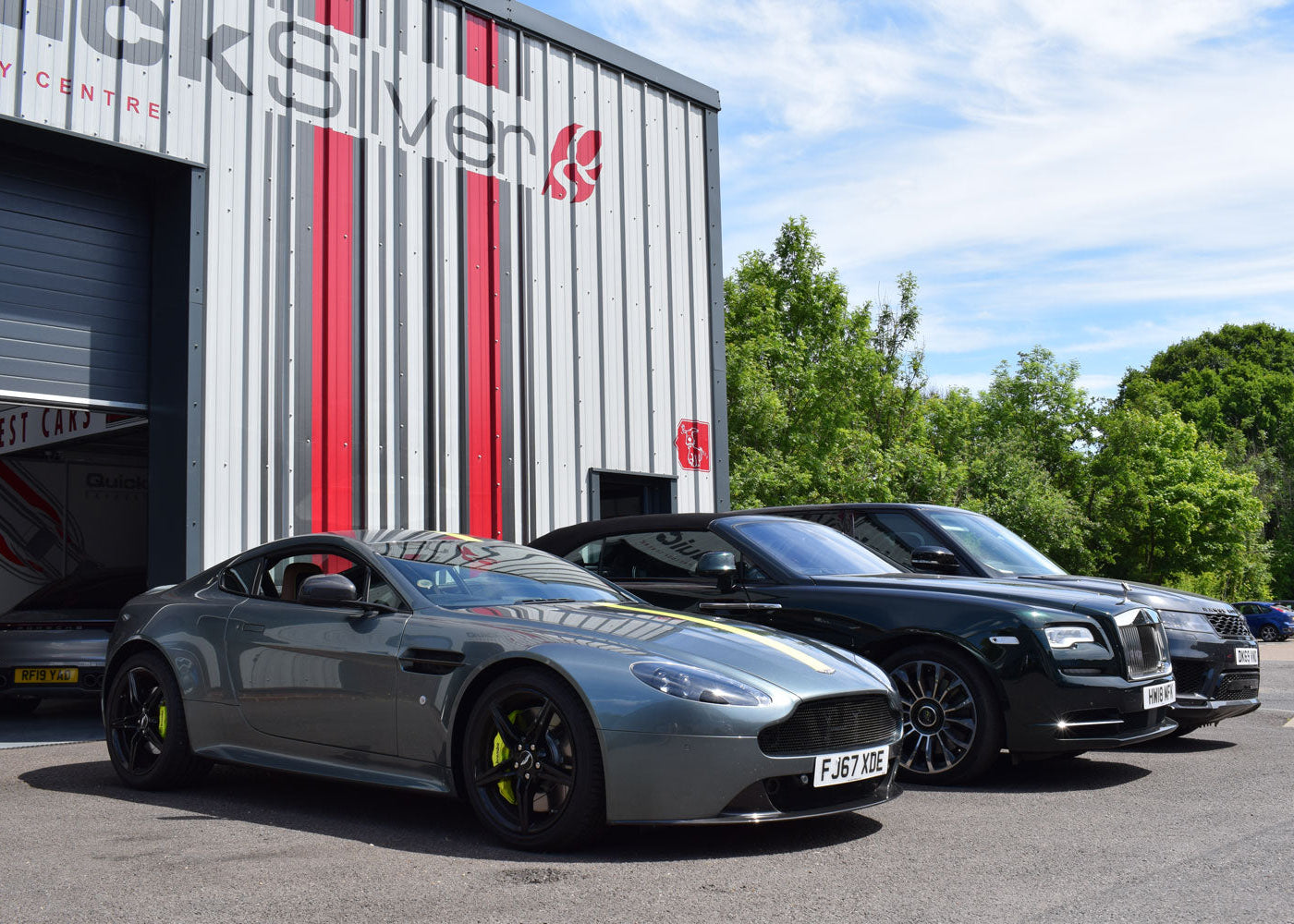 QuickSilver Aston Martin V8 Vantage Secondary Catalyst Delete Pipes