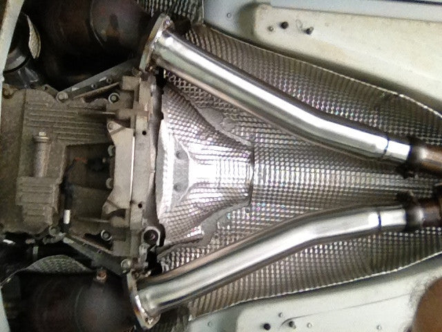 QuickSilver Aston Martin V8 Vantage Secondary Catalyst Delete Pipes