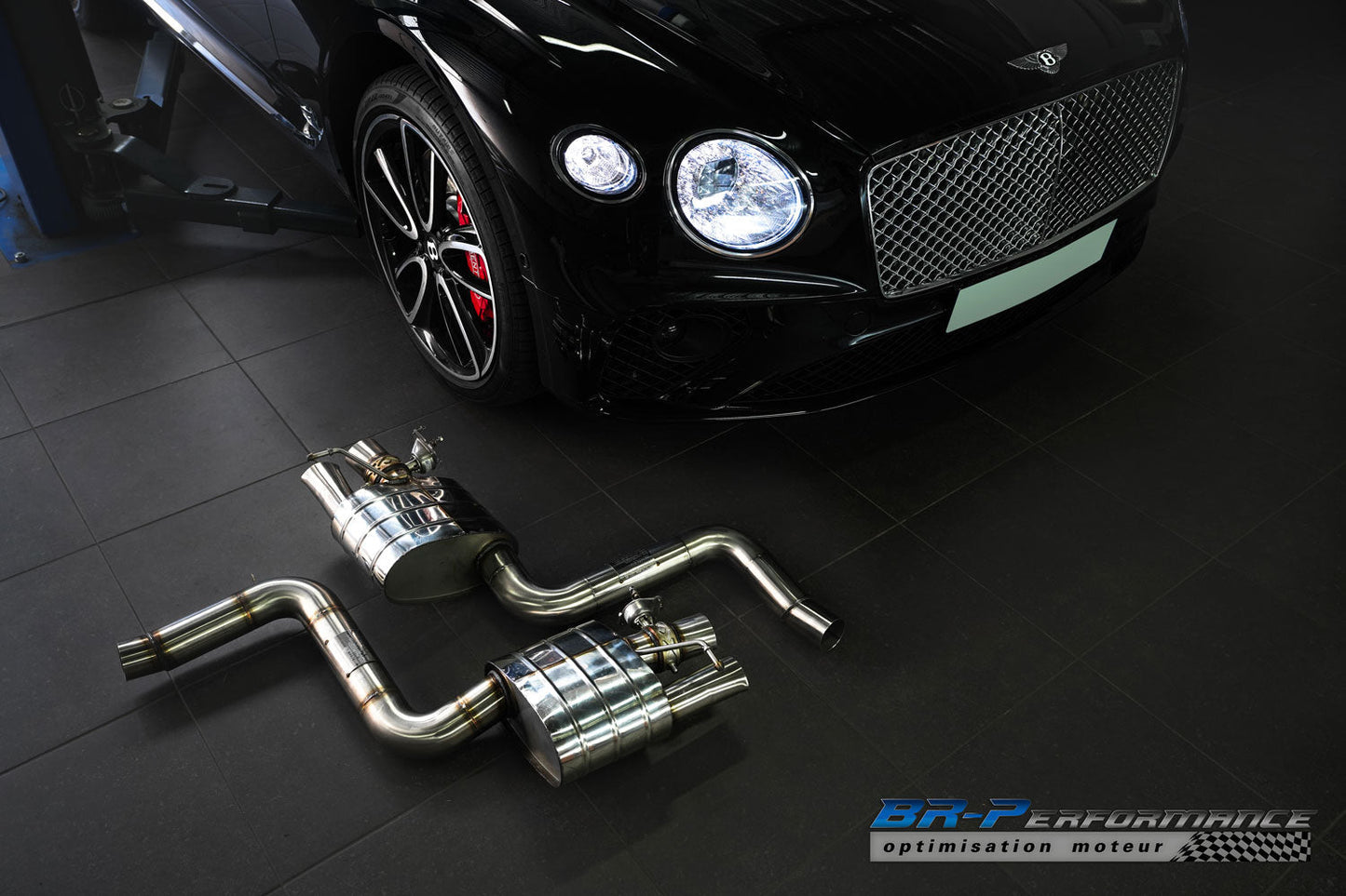 QuickSilver Bentley Continental GT W12 Sport Rear Sections w/ Sound Architect