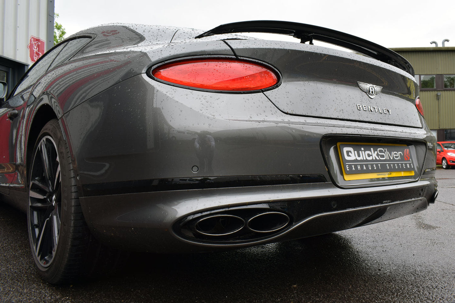 QuickSilver Bentley Continental GT V8 Sport Rear Sections w/ Sound Architect