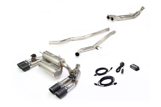 QuickSilver BMW M2 F87 Titan Sport system w/ Sound Architect