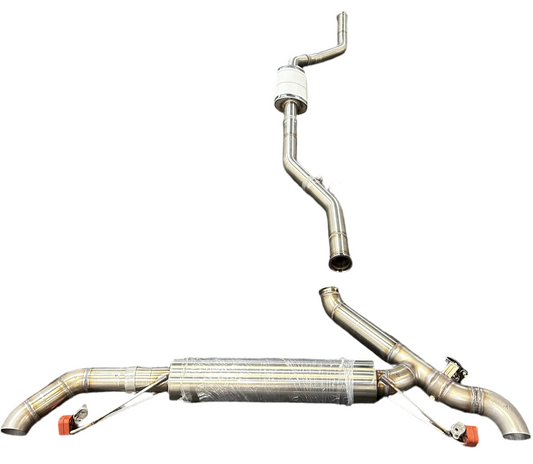 G05 X5 LCI 50e Catback exhaust - volledig uitlaatsysteem