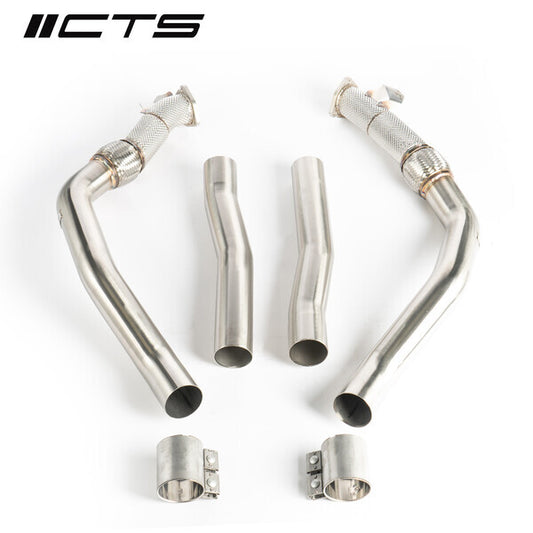 Audi RS6 C8 / RS7 C8 CTS Turbo Resonator Delete Kit - midpipe